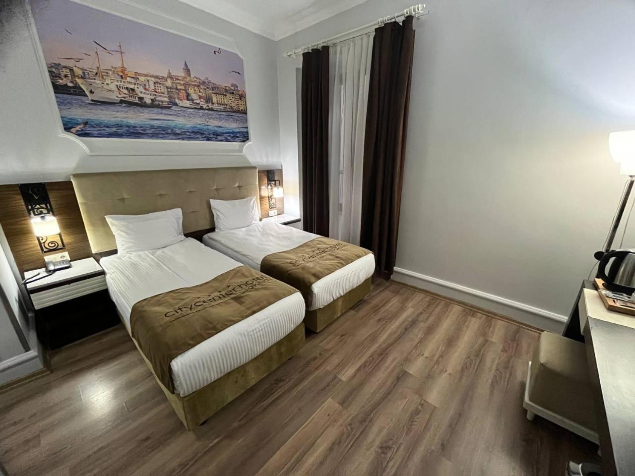 City Center Hotel Taksim Istanbul Exterior foto