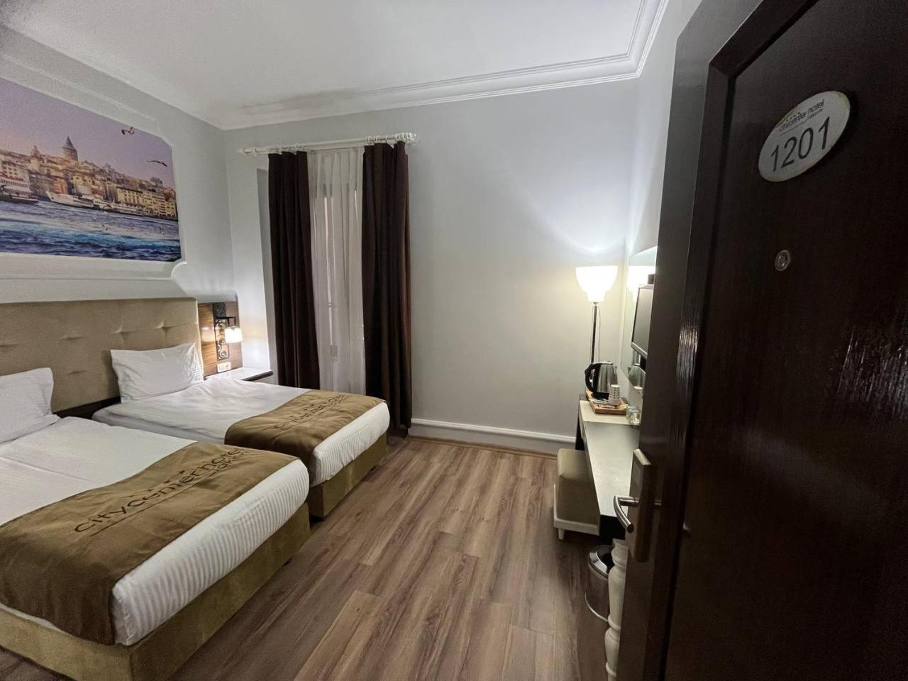City Center Hotel Taksim Istanbul Exterior foto